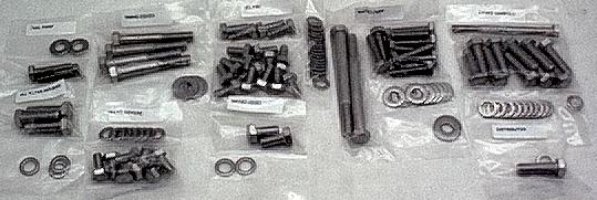 Stainless Bolt kit